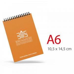 Kapaklı Spiralli Bloknot