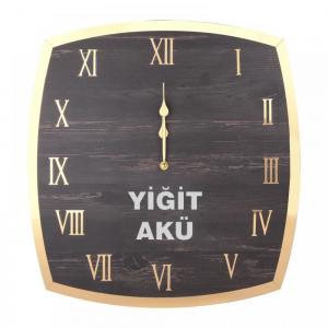 Ahşap Duvar Saati (410x4Mm)