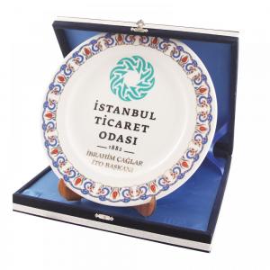 İşlemeli Plaket Tabak